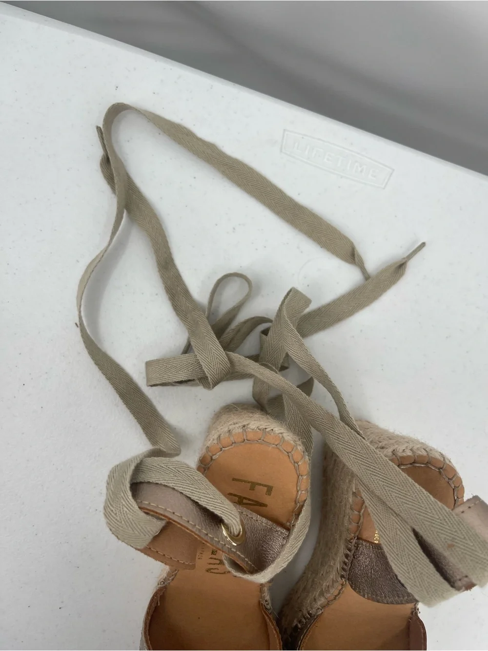 Fabiolas leather hand crafted in Spain espadrilles